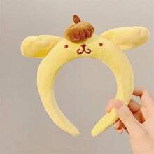 Sanrio 1/Piece Kuromi/Cinnamon Roll/Melody/Pudding Dog Anime Headband - Non Slip Soft Plush Headband, Suitable For Cute Japanese Party Accessories For Women, Suitable For Valentine's Day, Wedding, Travel Accessories, Birthday Gifts, Homecoming Season - Multicolor - View 15