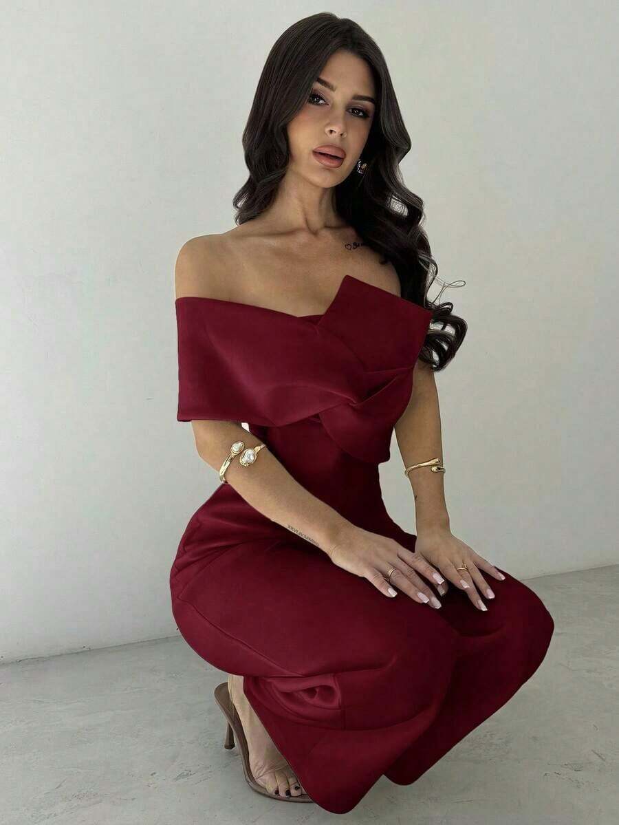 Mono modesto todo blanco para mujer, estilo "old money" casual de negocios para salir, diseño elegante con giro 3D sin mangas y espalda descubierta, adecuado para primavera, verano, otoño, invierno, festivales de música, vuelta al cole, vacaciones, ir al trabajo, aeropuerto - Granada - Ver 1
