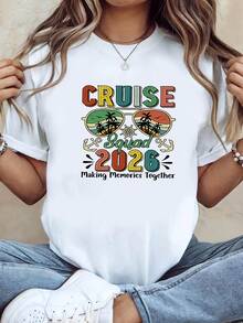Camiseta de algodón% modelo 2026, tela de alta calidad y peso pesado, diseño de nicho moderno para el verano, camiseta básica sencilla y versátil para el día a día, efecto adelgazante, transpirable y cómoda, adecuada para todos, versátil con cuello redondo y manga corta. - Blanco - Ver 7