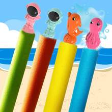 Straight Foam Water Gun, Summer Beach Water Play, Pull-Out High Pressure Water Blaster, Party Toy For Boys And Girls, Surprise Gift, Birthday Gift, Christmas Gift, Perfect Present - Multicolor - View 3