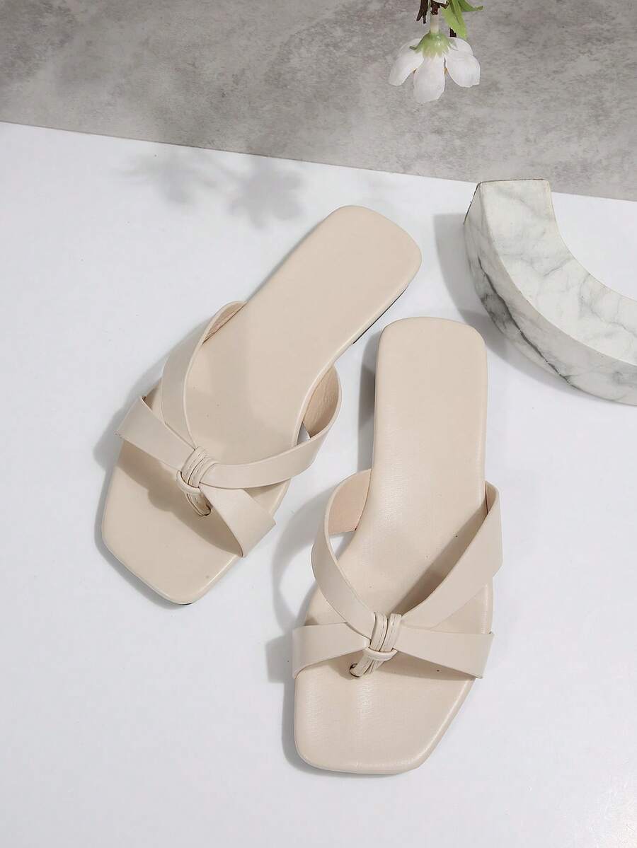 Women's Fashion Slippers - Lightweight, Open-Toe, Flat, Casual Summer Shoes With Comfortable Insole And Adjustable Strap For Easy Walking, Flip Flops