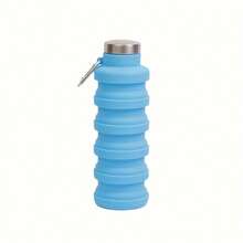 16Oz Collapsible Silicone Water Bottle, Reusable Foldable Travel Cup With Carabiner, Perfect Father'S Day Gift,Leak-Proof Portable Drinking Cup For Hiking, Camping & Sports - Nhiều màu - Xem 14