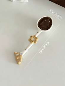 Cute Dessert Shaped Ceramic Spoons, Bread Spoon, Strawberry Spoon, Muffin/Pineapple/Croissant Shaped Dessert Spoons, Adorable Kitchen Utensil Spoons - View 14