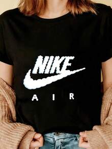 Women T-Shirts - Black - View 3