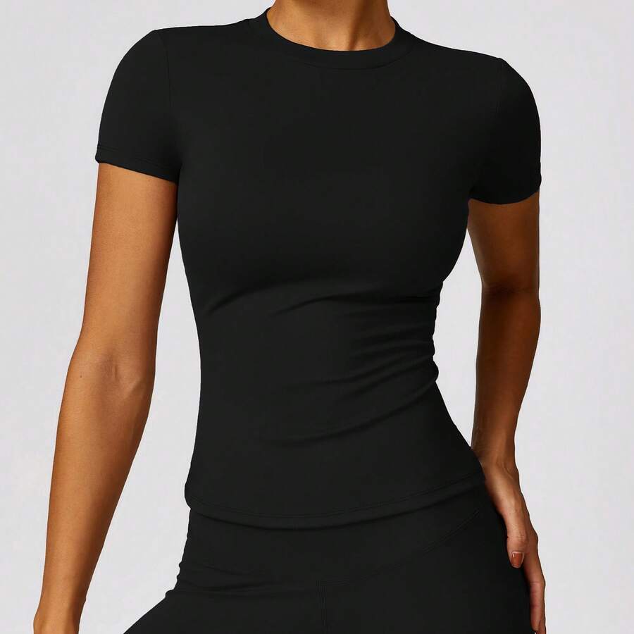 Women T-Shirts - Advanced Black - View 1