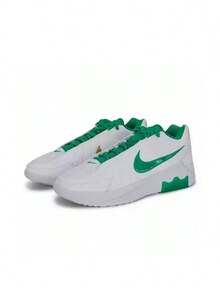Nike Giày bóng rổ nam LeBron Witness IX - Trắng/Xanh lá cây - Xem 1