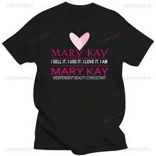 Mary Kay vende estas prendas; las he usado y me encantan. Tienen camisetas unisex, pantalones cortos informales de verano, blusas de manga larga y camisetas de algodón para mujer. - Negro - Ver 2