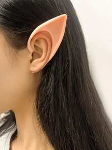 1/2/4 Pairs Elf Fairy Ears - Multi-Functional Comfortable Holiday And Halloween Costume Accessories - Color - View 4