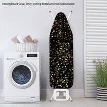 1pc Ironing Board Replaceable Fabric Cover , Print Polyester Household Ironing Table Cloth Ironing Board Cover - Multicolor - View 5