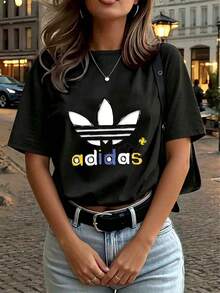 Women T-Shirts - Black - View 4