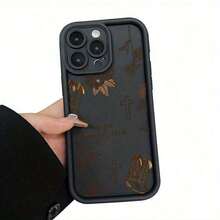 1 Piece, Delivery In 4 Days, Free Local Shipping, Accessories Not Included, Cowboy-Themed Protective Phone Cases For 16, 15, 14 Pro, 13, 12, 11, XR And XS Plus Models, Designed To Be Shockproof And Anti-Slip, As A Valentine's Day Gift For Women And Girls. - 棕色 - 查看 9