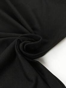Camiseta de Manga Corta Personalizada para Mujer - Negro - Ver 5