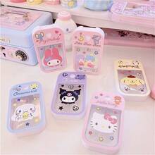 Sanrio 1件裝香水噴霧瓶，黑米 Melody Kitty Cinnamon Roll 迷你噴霧瓶，乳液分裝瓶，保濕水噴霧瓶，適合居家、宿舍、旅行與工作使用，精緻實用的女性禮物，輕巧便攜卡片式噴霧瓶，開學季、畢業季 - 彩色 - 查看 5