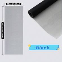 Household DIY Mosquito And Fly Screen Window Net, Pet-Proof Entry Barrier For Doors And Windows, Suitable For Windows, Doors, Patios, And Fences. Easy To Install. Screen Mesh - Black - View 17