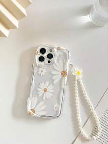 Ốp lưng điện thoại chống sốc họa tiết hoa vân nổi cạnh lượn sóng kèm phụ kiện vòng tay hạt, tương thích với iPhone 17pro/17Air/17/17promax16/11/16pro/16plus/16promax/16e/15Promax/13/14/12/XS/XR/7G/8P, Galaxy A17/A07/S25/S25PLUS/S25 Ultra/A16/A36/A26/A56/A50/A12/A32/A52/A72/A51/A21S/A13/A14/S24/S24PLUS/S24Ultra,S22/A52/A53/A54/A55S23/, 11/12Pro/12/12X/13Pro/14Pro/15Pro/, 10/9/Note9/12c/Note11pro/Note8Pro - Nhiều màu - Xem 4