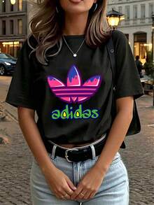 Women T-Shirts - Black - View 4