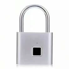 Compact Smart Fingerprint Padlock - IP56 Waterproof, Keyless Security, USB Rechargeable, Lightweight Aluminum - Perfect For Suitcases, Briefcases And Backpacks - Multicolor - View 12