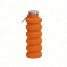16Oz Collapsible Silicone Water Bottle, Reusable Foldable Travel Cup With Carabiner, Perfect Father'S Day Gift,Leak-Proof Portable Drinking Cup For Hiking, Camping & Sports - Nhiều màu - Xem 9