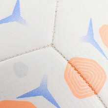 Nike PITCH Size 5 Ball, Machine-Stitched, Durable, Practical, Lightweight, PU, White/Orange, Unisex. - White Orange - View 3