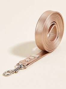 A Simple And Stylish PU Material For Pet Cats And Dogs, Suitable For Small Cats And Dogs, Accessory For Outdoor Towing (Not Suitable For Large Dogs) - Gold - View 10