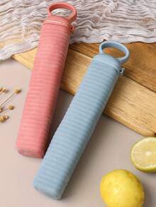 1pc Retractable Creative Ice Cube Tray, Home Ice Cube Maker, Ice Pop Grinder Tool, Ice Mold, Long Ice Cube Tray, Home Ice Cube Tray, Portable Homemade Ice Cube Box, Retractable Ice Cube Tray, Kitchen Ice Cube Tray - Multicolor - View 5