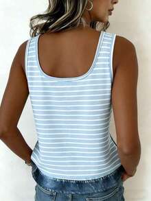 Blusa casual y versátil de uso diario con estampado de caballos para mujer - Multicolor 2 - Ver 2