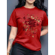 紅色的