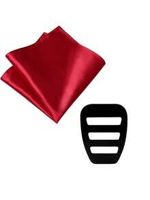 1 Set Men's Suit Pocket Square Holder Clips, Business Suit Handkerchief And Handkerchief Fixing Clips - Multicolor - View 17