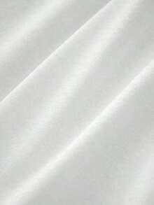 Ropa Curvy En Oferta Y  1 Pieza De Camiseta Unisex De Manga Corta Y Cuello Redondo, Holgada, De 180 G, DiseñAda Por Artistas De Y2K En El Estilo Bababask, Hecha De 100% AlgodóN Puro. Son Informales Y VersáTiles, Adecuados Para Ropa Urbana, Salidas Diarias, Campamentos, Conciertos, Eventos De Hip-Hop, Rock Y Rap, Y Presentan DiseñOs Inspirados En Celebridades. Ideal para festivales, otoño y uso durante todo el año. Oferta Especial En Tallas Grandes Camiseta Deportiva De Manga Corta Y Cuello Redondo Para MujerCamisetas Para Mujer Y2K - Blanco - Ver 4