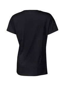 Camiseta de mujer Cozy Comfy Lounge retro 1967 de edición limitada, top casual de manga corta con cuello redondo, patrón geométrico, camiseta de tejido de punto para todas las estaciones, top casual. | Camiseta con Estampado Vintage | Tejido de punto suave y cómodo para uso doméstico - Negro - Ver 2