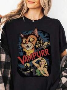 Women T-Shirts - Black - View 8