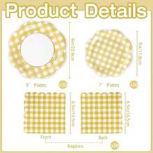 Other Party Tableware - Amarillo - Voir 2