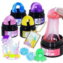 Multi-Color 3D Resin UV Clay, Suitable For 3D Carving Extension Art Hard Gel, Perfect For Simple Handmade Craft Modeling UV Home DIY - 30g - View 2