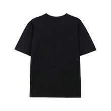 Camiseta 100% Algodón Negra con Versículo Bíblico, Regalo para Hombres Devotos Cristianos, Camiseta de Jesús para Hombre - Negro - Ver 4