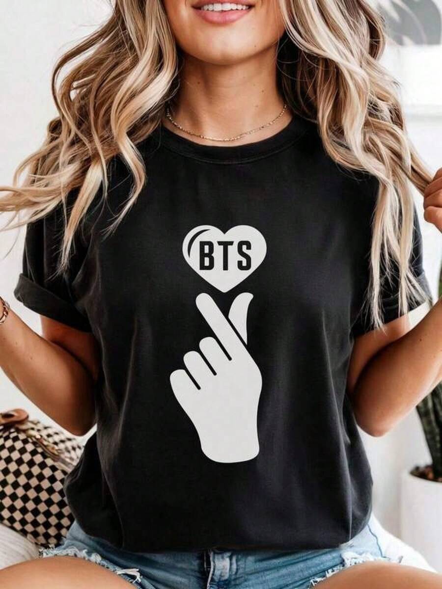 Women T-Shirts - Black - View 1