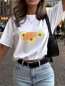 Women T-Shirts - White - View 6