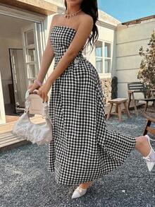Women Midi Dresses - 白色的 - 查看 6