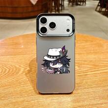 このレーザーエッチング加工された虹色の Apple 製携帯電話ケースは、特大のレンズ開口部と IMD テクノロジー、そして対照的な色のフレーム デザインを特徴としており、高い美観と実用性を兼ね備えた完璧な選択肢となっています。 白い帽子黒髪羽飾り涙本ケース  11  17e 手机壳  17e 手机壳 家族、恋人、友人、そして子供たちへのプレゼントに最適です。  16 Pro/13 Pro Max/17/16e/S22 Ultra/12 Pro/12/12 Mini/S25 Ultra/S23/ 13 Mini/14 Pro/14/S24/15 Pro Max/S24 Ultra/15/16 Pro Max/17e/17 Pro Max/11 Pro Max/15 Plus/14 Pro Max/11 Pro/16/17 Pro/16 Plus/12 Pro Max/13/S23 Ultra/ 13 pro/14 Plus/S25/S23 FE/Apple  Air/S22/15 Pro/7/S22 Plus - ブラック - チェックする 10