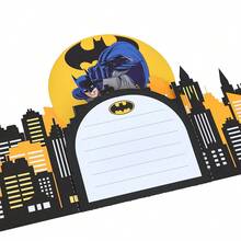 Miniso Thiệp chúc mừng sinh nhật Batman 3D dạng pop-up, thiết kế bóng bay và hộp quà, thiệp chúc mừng sinh nhật sáng tạo dành cho bữa tiệc trẻ em. - B - Xem 3