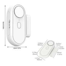 Remote Control Door Magnetic Alarm, One Key Emergency Alarm, Adjustable Volume Wireless Alarm, Multi-Mode Home Anti-Theft Security Alarm For Multi Scenes - Independent Door Magnetic Alarm - View 3