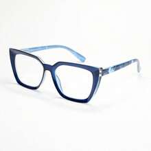 1pc New Fashion Women's Reading Glasses, Butterfly Frame Design With Floral Spring Temples, Classic With Fashionable Touch, Comfortable Daily Reading Glasses - Royal Blue - View 11