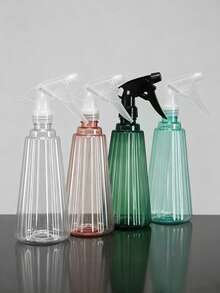 1pc 16.9oz Adjustable Spray Bottle Empty Plastic Storage Container Gardening Watering Can, Used For Watering Flowers And Disinfection - Multicolor - View 4