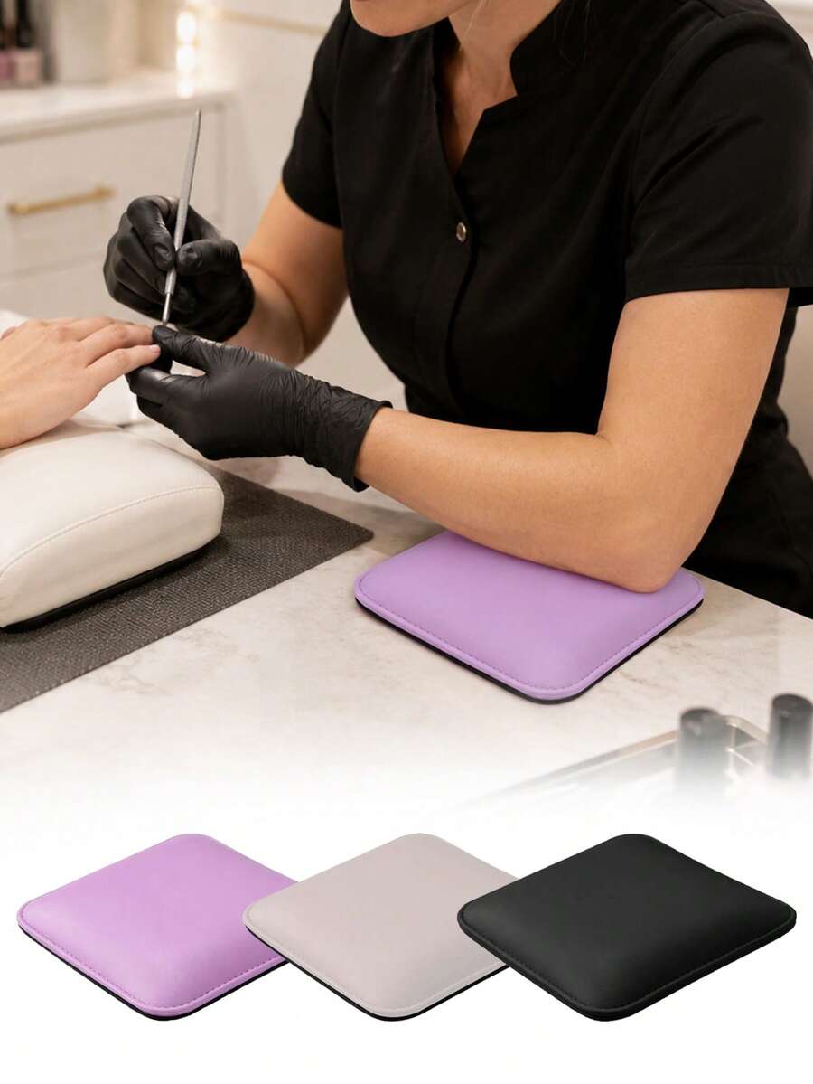 1pc Nail Art Elbow Pad: Comfortable Elbow Support Pad Designed For Nail Technicians. Adjustable Armrest, Suitable For Nail Salons, Offices And Home Studios, Ideal For Hand And Foot Care - Multicolor - View 1