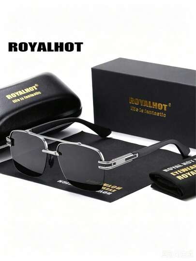 RoyalHot Classic Metal Oval Frame Fashionable , Suitable For Summer Beach Vacation, Outdoor Activities, Travel And Back To School Season, Creating A Fashionable Academic Style
