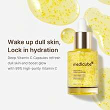 Medicube Deep Vita C Capsule Serum | Brightening, Firming, And Revitalizing Facial Serum With Encapsulated Vitamin C | Korean Skincare 30ml / 1.01 Fl. Oz. - 深層維C膠囊精華液 - 查看 6