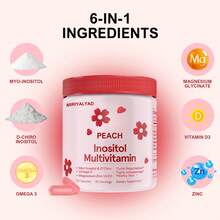 Miriyalyad Inositol Powder Multivitamin, Pink Lemonade Flavor – 4g Myo & D-Chiro Inositol, DIM, Zinc, Magnesium Glycinate, Vitamin D3 – Supports Women's Health, Cycle, Energy[Free Shipping ] - 2PCS - 查看 5