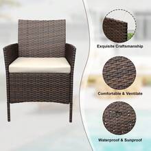 Conversation Sets - Brown - View 3