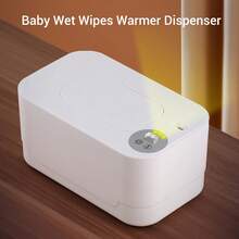 Wipe Warmer, 3 Temperature Modes, 55/60/65 Celsius, Compatible With 80 Wipes, With Light - 白色 - 查看 10