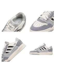 Adidas Giày thể thao Drop Step Low 2.0, giày sneaker thể thao nhẹ, thoáng khí, giày trượt ván cổ thấp JQ0063, unisex - JQ0063 - Xem 6