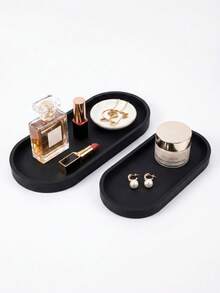 Bộ khay silicon đa năng – Lớn & Nhỏ, Chống thấm nước, Chống trượt, thích hợp dùng cho phòng tắm, bàn trang điểm, nhà bếp, đựng đồ trang điểm, chăm sóc da, trang sức, bông tẩy trang, bàn chải đánh răng, du lịch, bàn làm việc, đồ dùng gia đình, bảo quản mỹ phẩm, mặt bàn, đồ dùng nhỏ và sắp xếp đồ dùng hàng ngày. - Nhiều màu - Xem 8